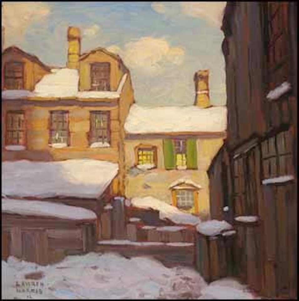 Toronto, Old Houses by Lawren Stewart Harris