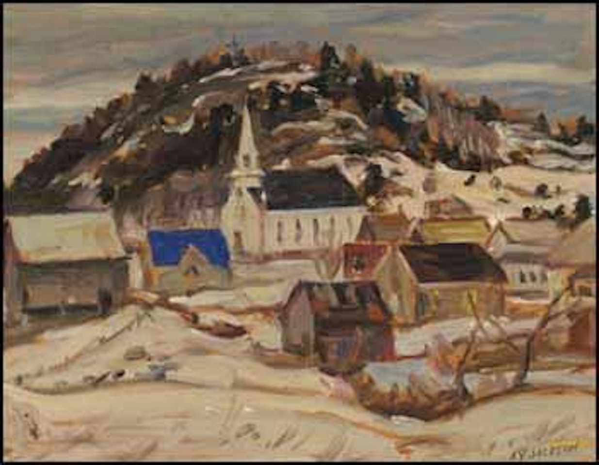 Notre Dame de la Salette, Québec by Alexander Young Jackson