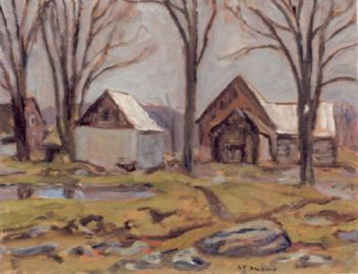 West Templeton, Quebec by Alexander Young Jackson