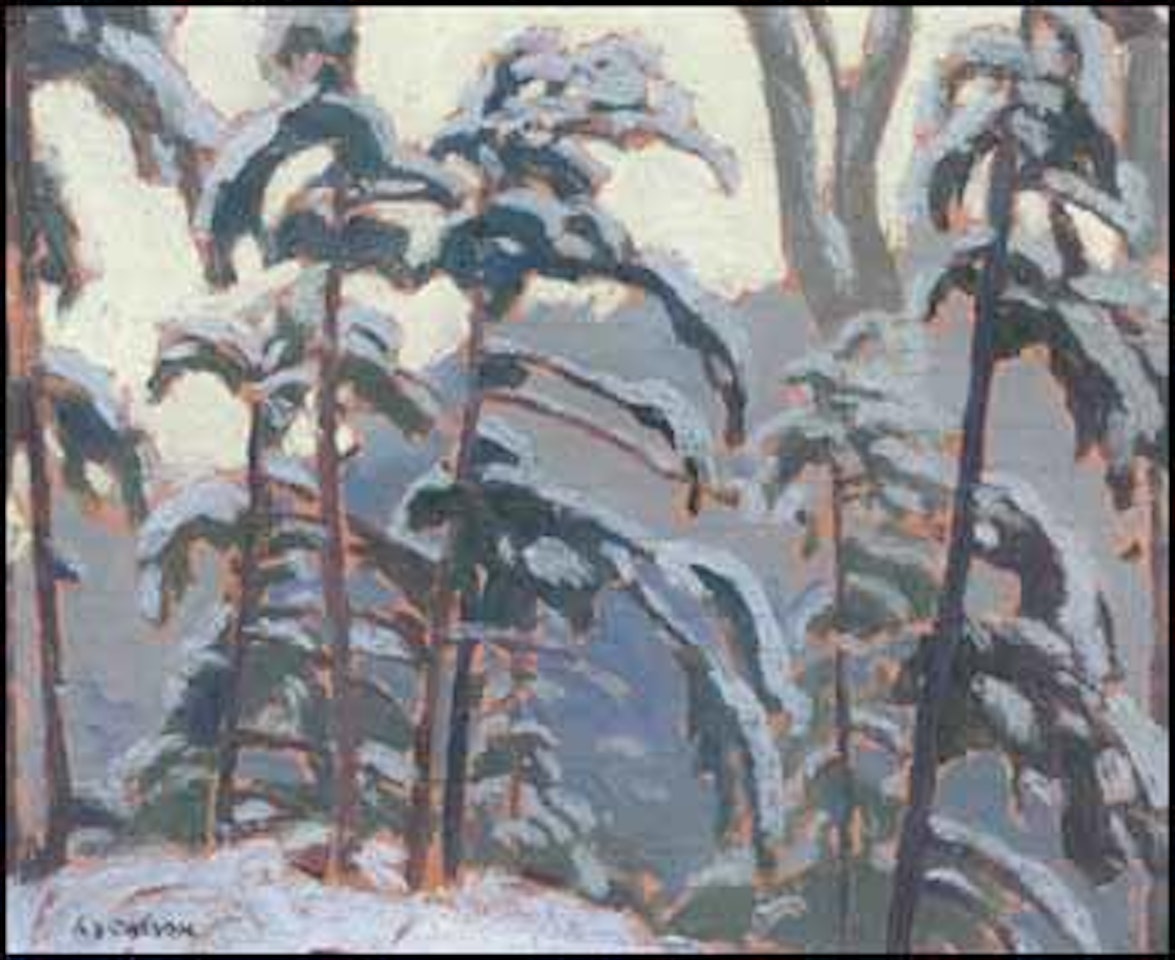 Winter Scene by Alfred Joseph Casson