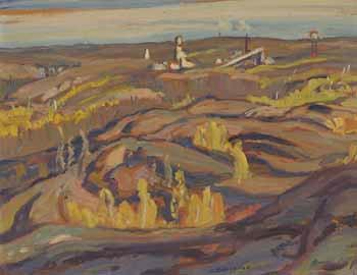 Giant Yellowknife Gold Mine by Alexander Young Jackson