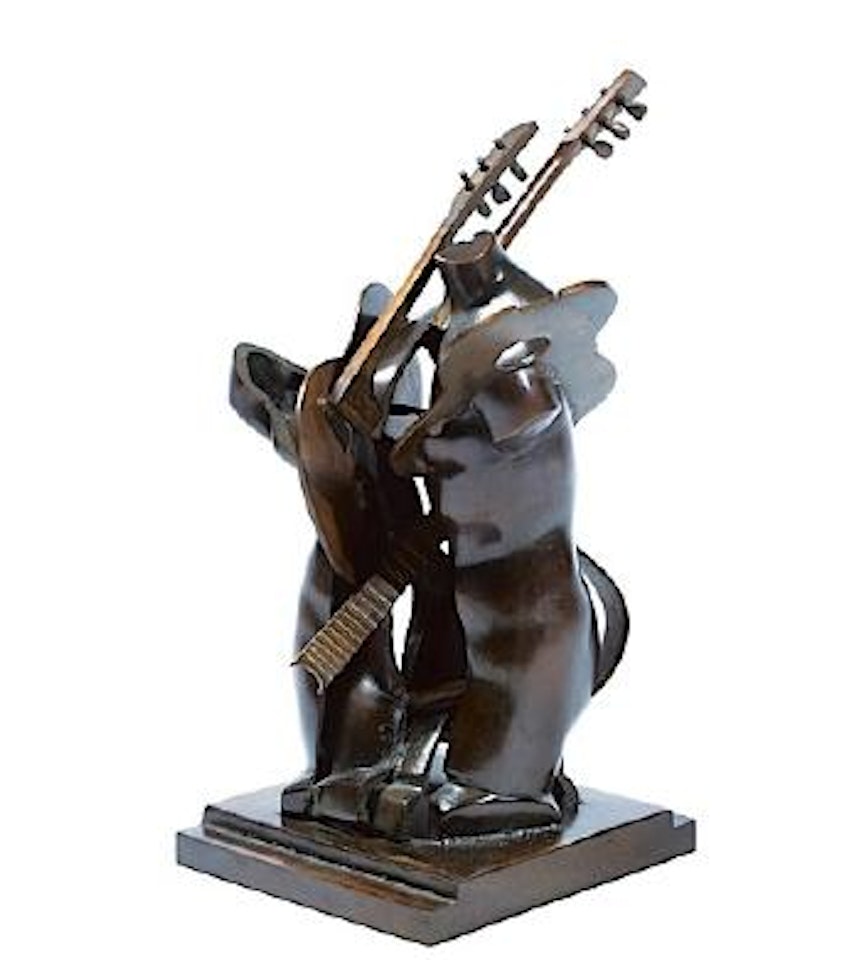 Buste a la guitare by Arman