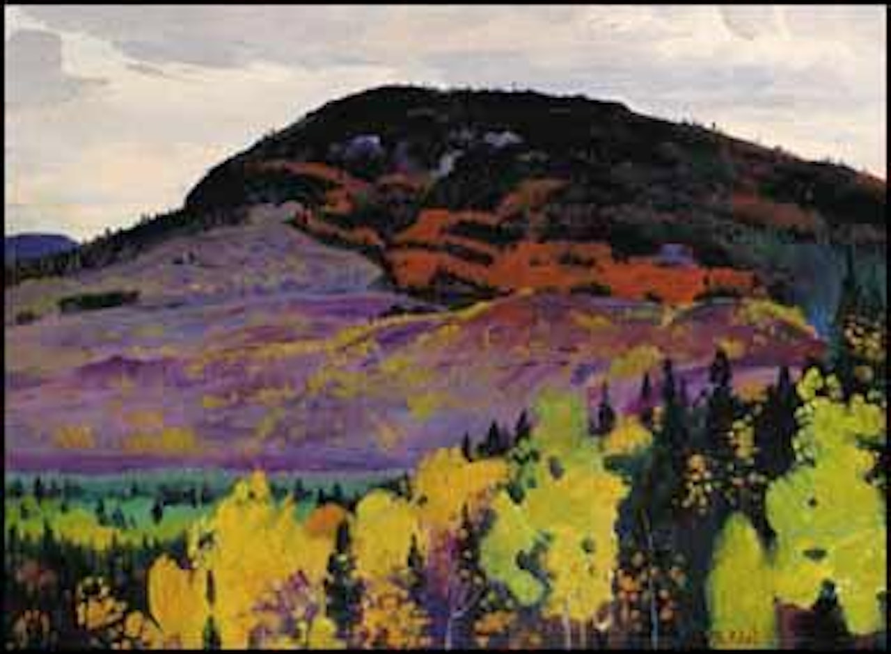 Autumn in the Laurentians by Robert Pilot