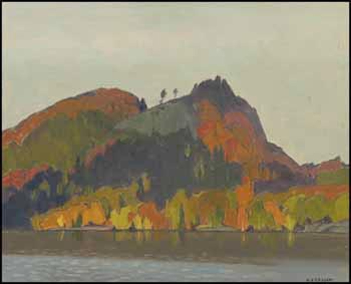 Hills, Penn Lake by Alfred Joseph Casson