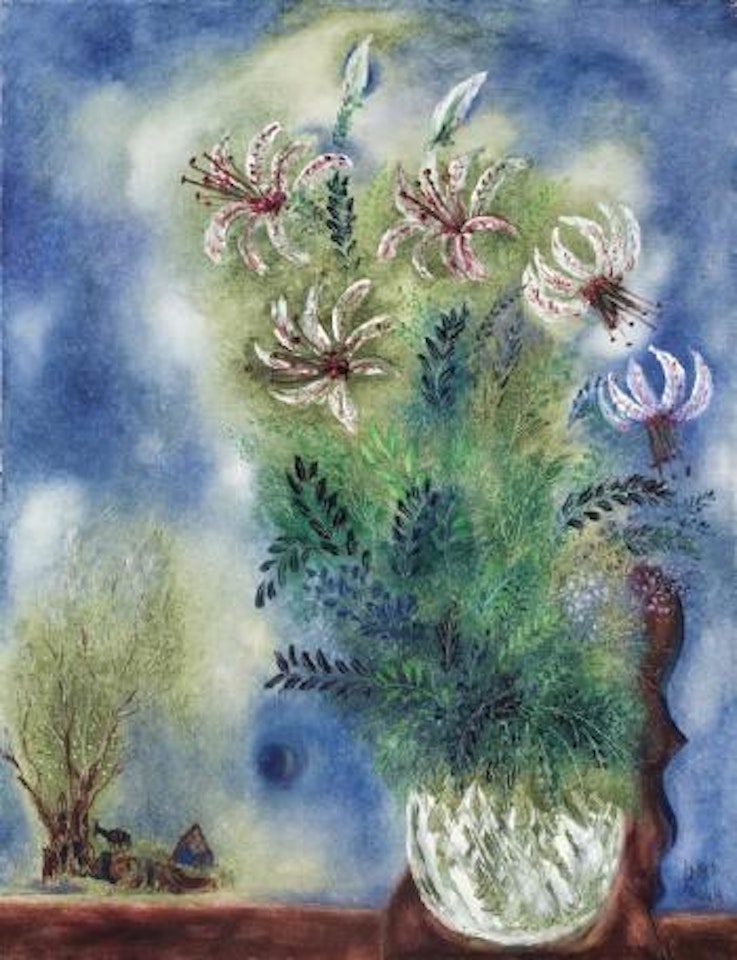 Welcome bouquet by Reuven Rubin