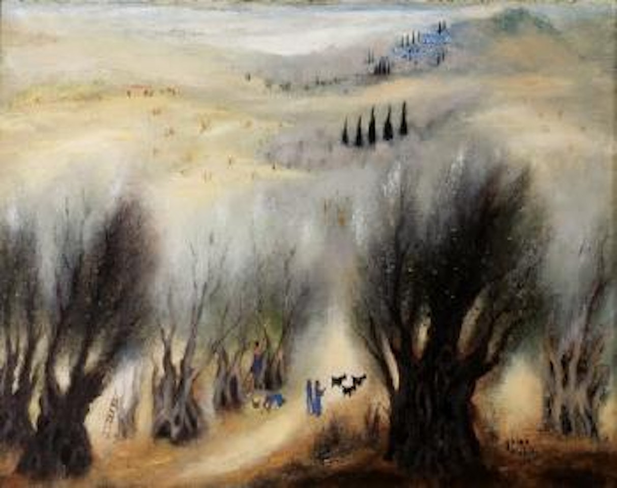 Road to Galilee by Reuven Rubin