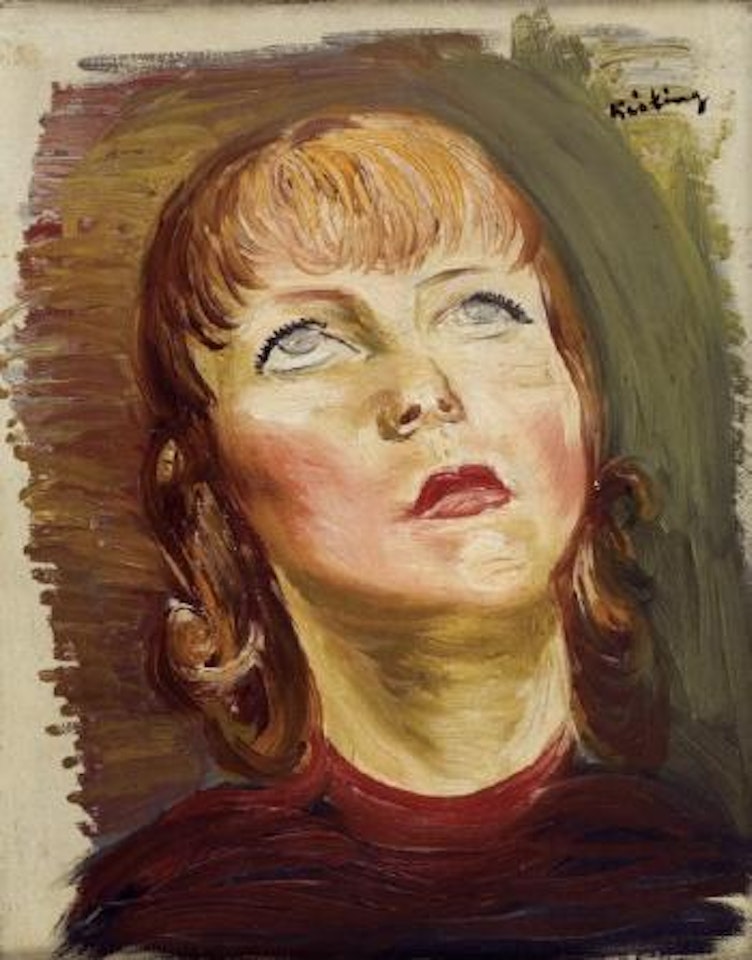 Young girl by Moïse Kisling