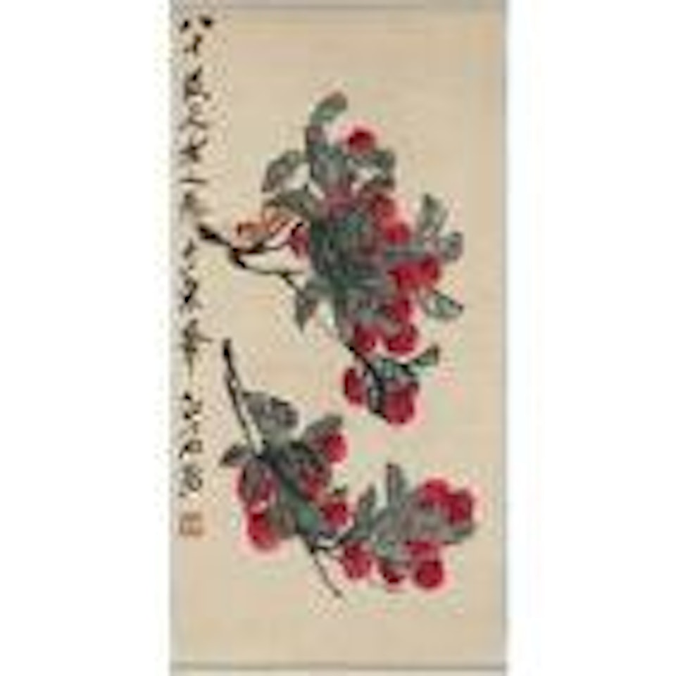 Litchis by Qi Baishi