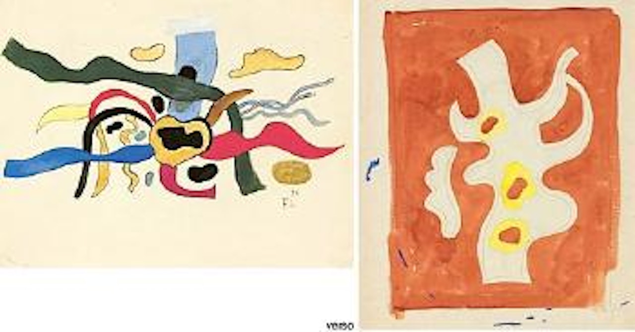 Composition Abstraite. Composition by Fernand Leger