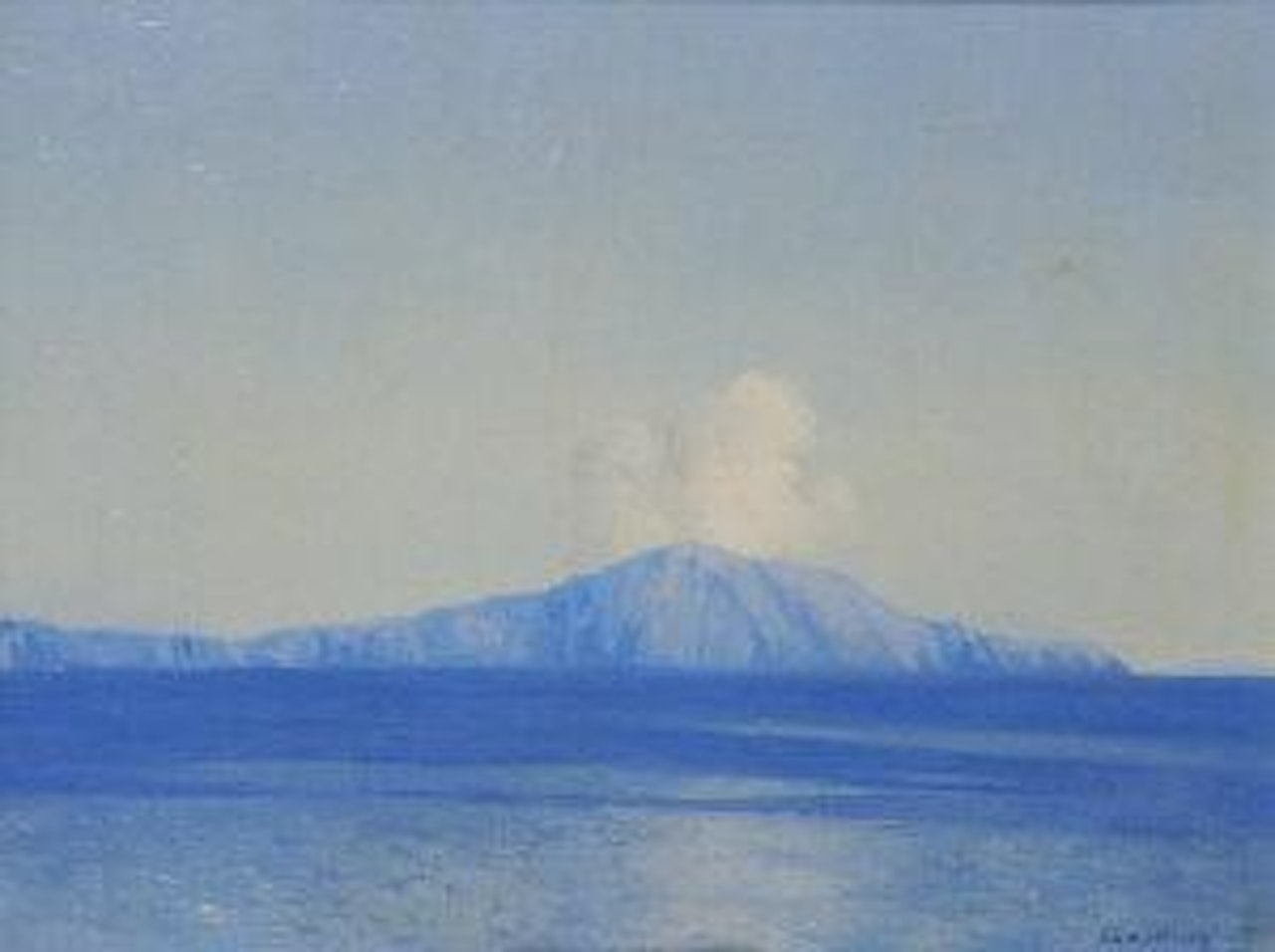 Clare Island from Achil by Paul Henry
