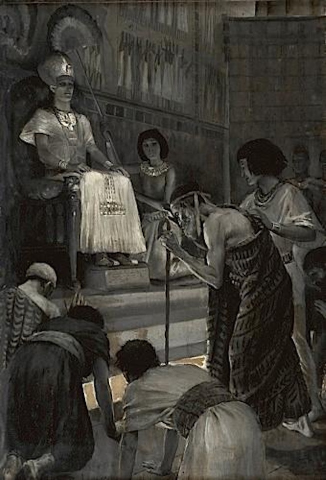 Hommage au Pharaon by Georges Antoine Rochegrosse