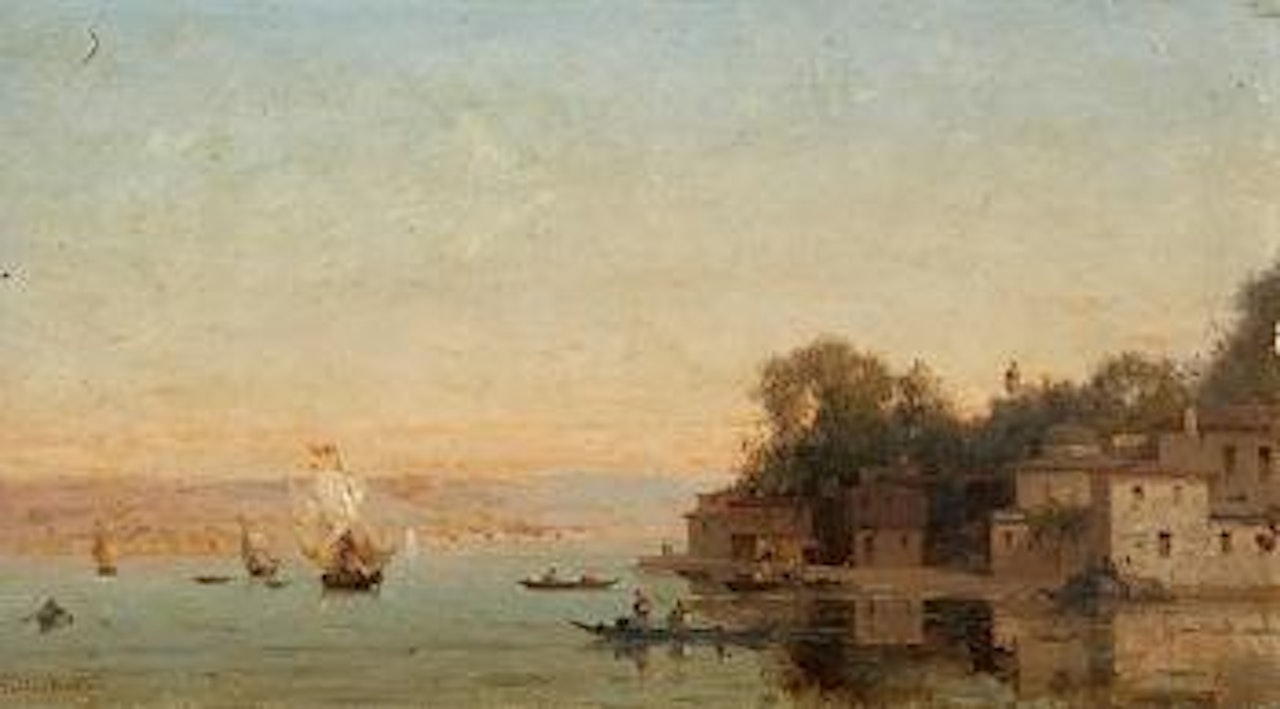 Vue du Bosphore by Germain-Fabius Brest
