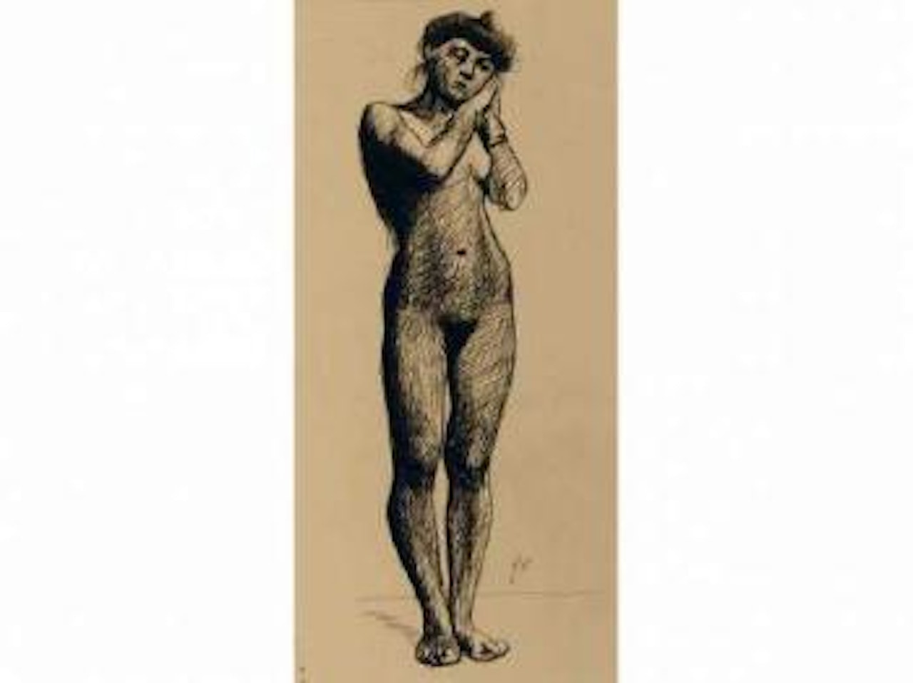 Modele Vers by Félix Vallotton