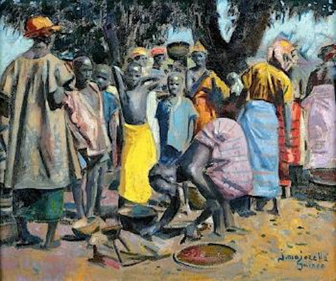 Cocotiers a Conakry by Jacques Majorelle