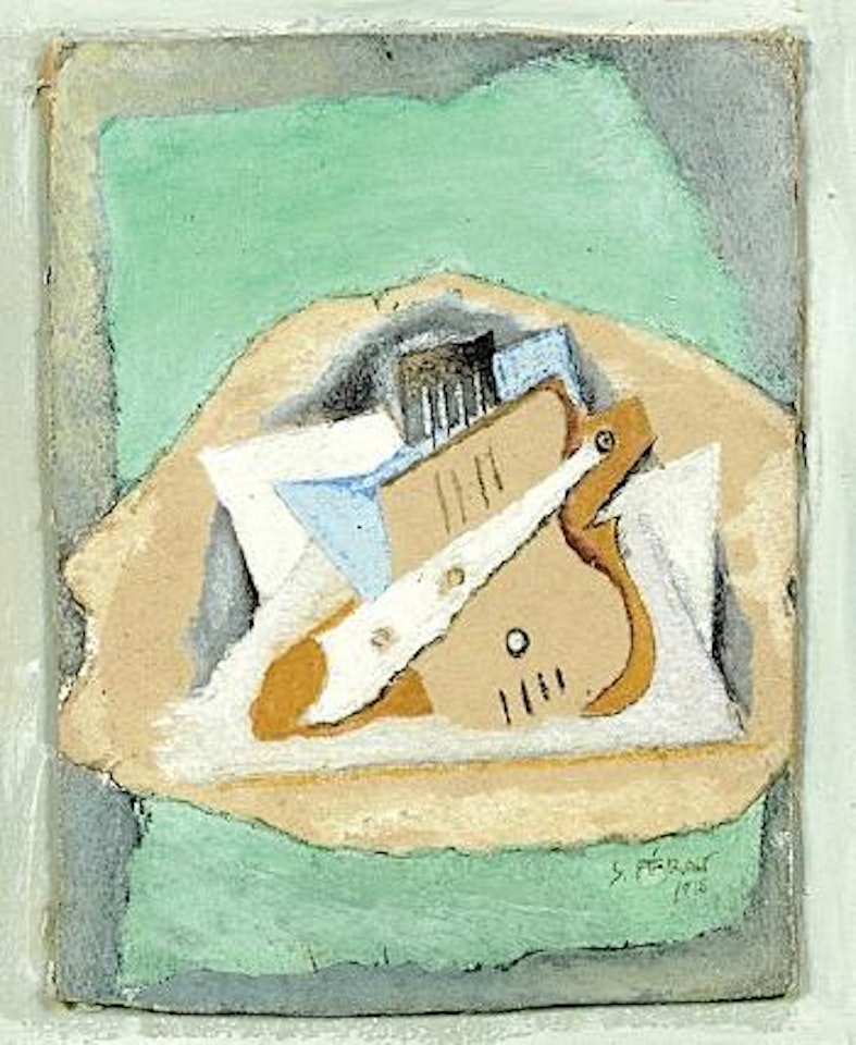 Nature morte a la guitare by Serge Férat