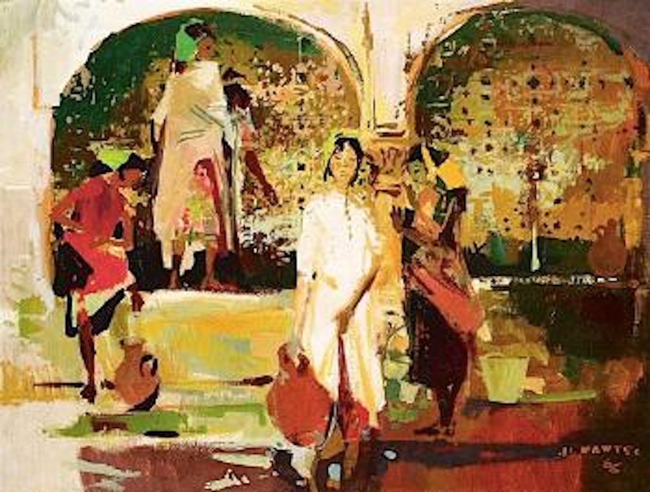 Fontaines de Rabat by Jean Gaston Mantel