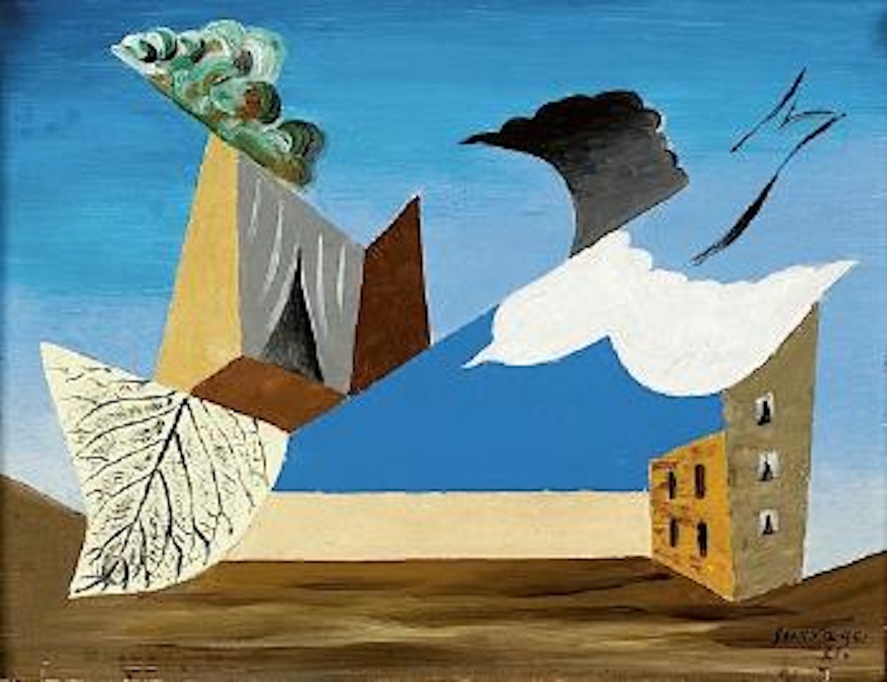 L'oiseau by Leopold Survage