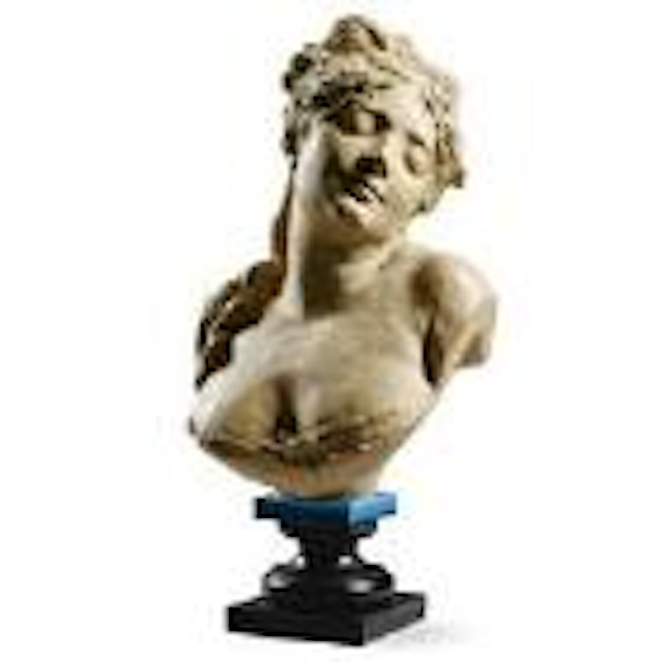Le Sommeil (An allegorical bust of Sleep) by Albert-Ernest Carrier-Belleuse