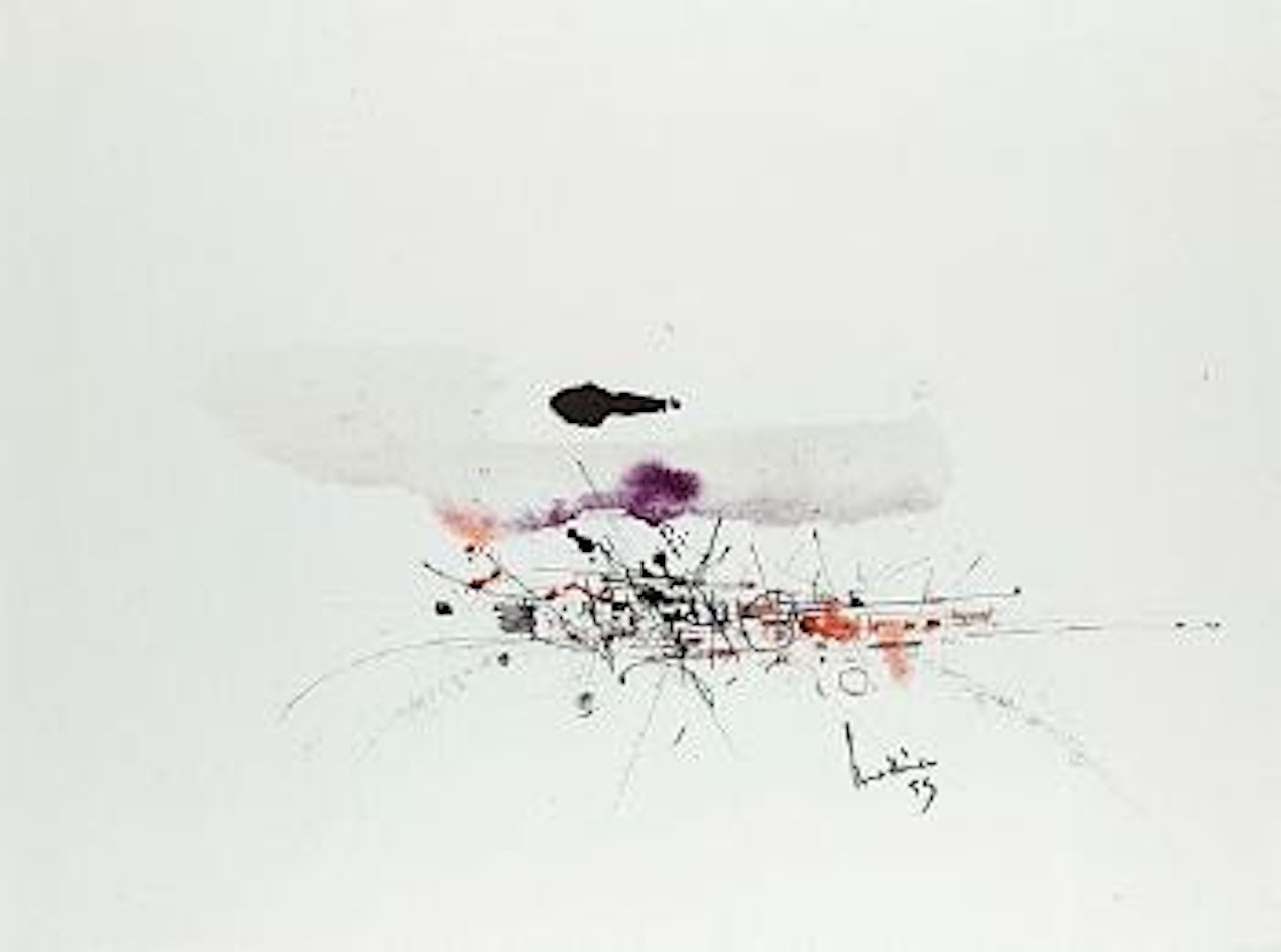 Composition by Georges Mathieu