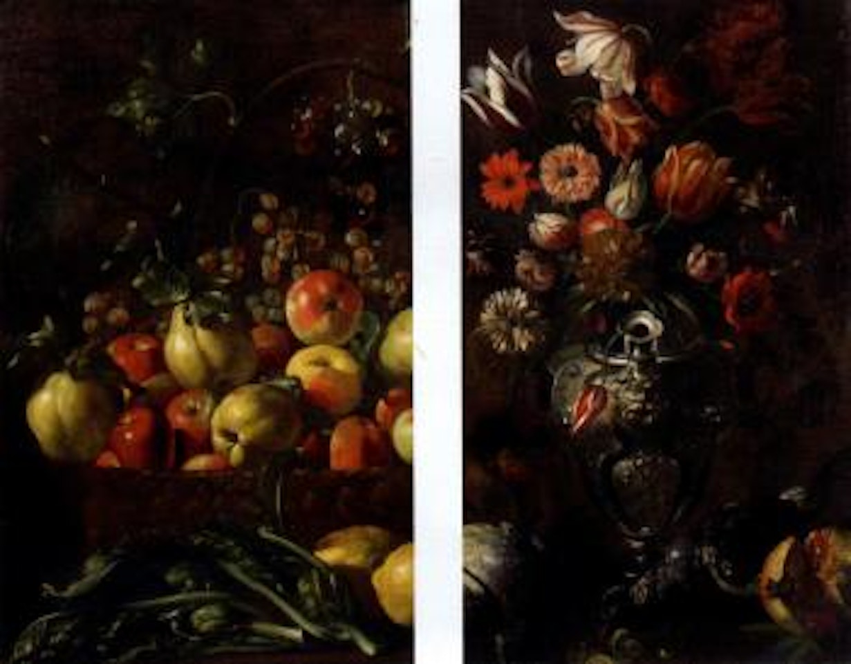 Two Still Life Fragments by Michele Pace del Campidoglio