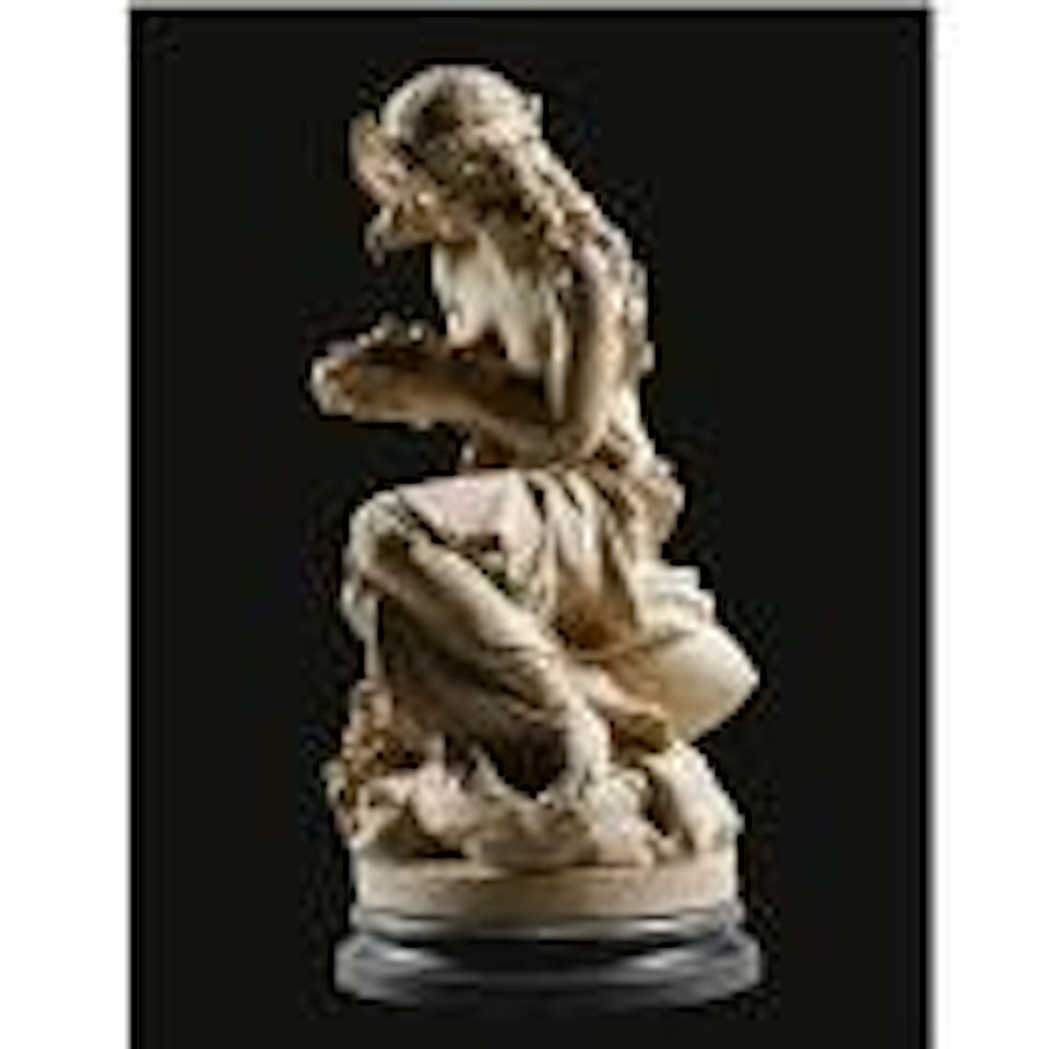 Femme à la Colome (Seated Woman with Doves) by Albert-Ernest Carrier-Belleuse