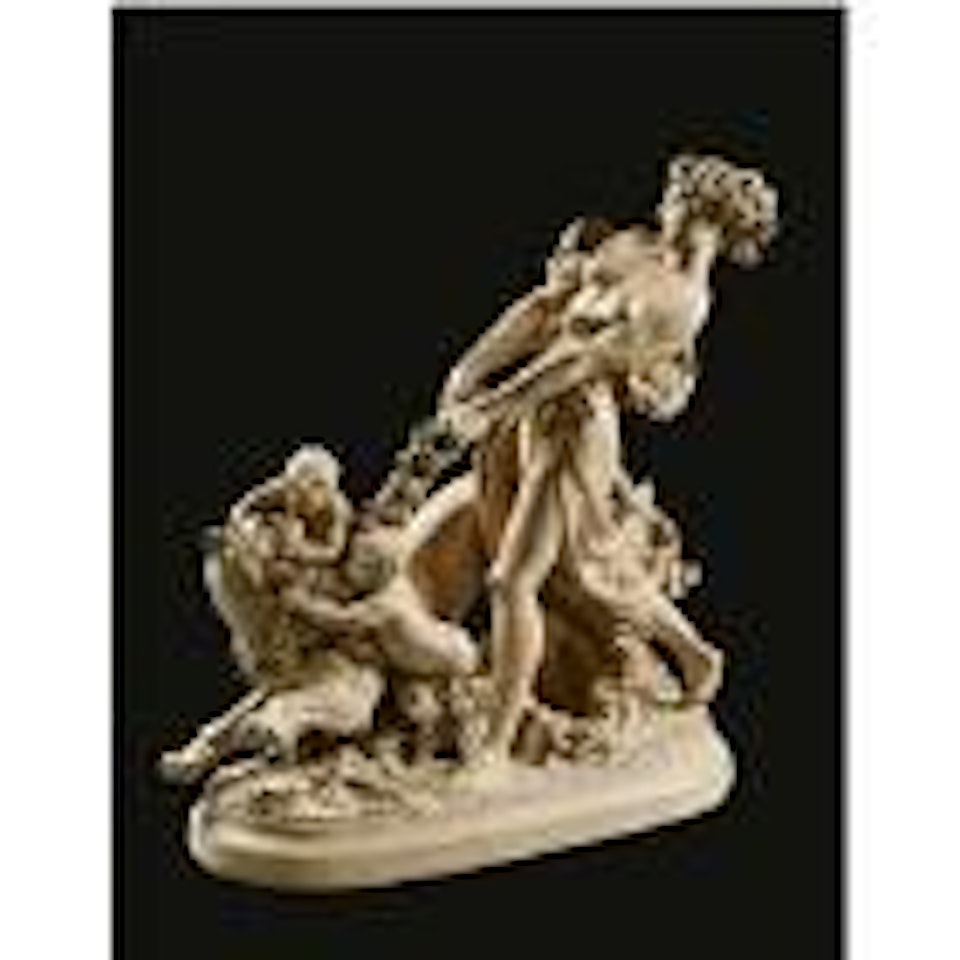 A Nude Leading a Panther by Albert-Ernest Carrier-Belleuse
