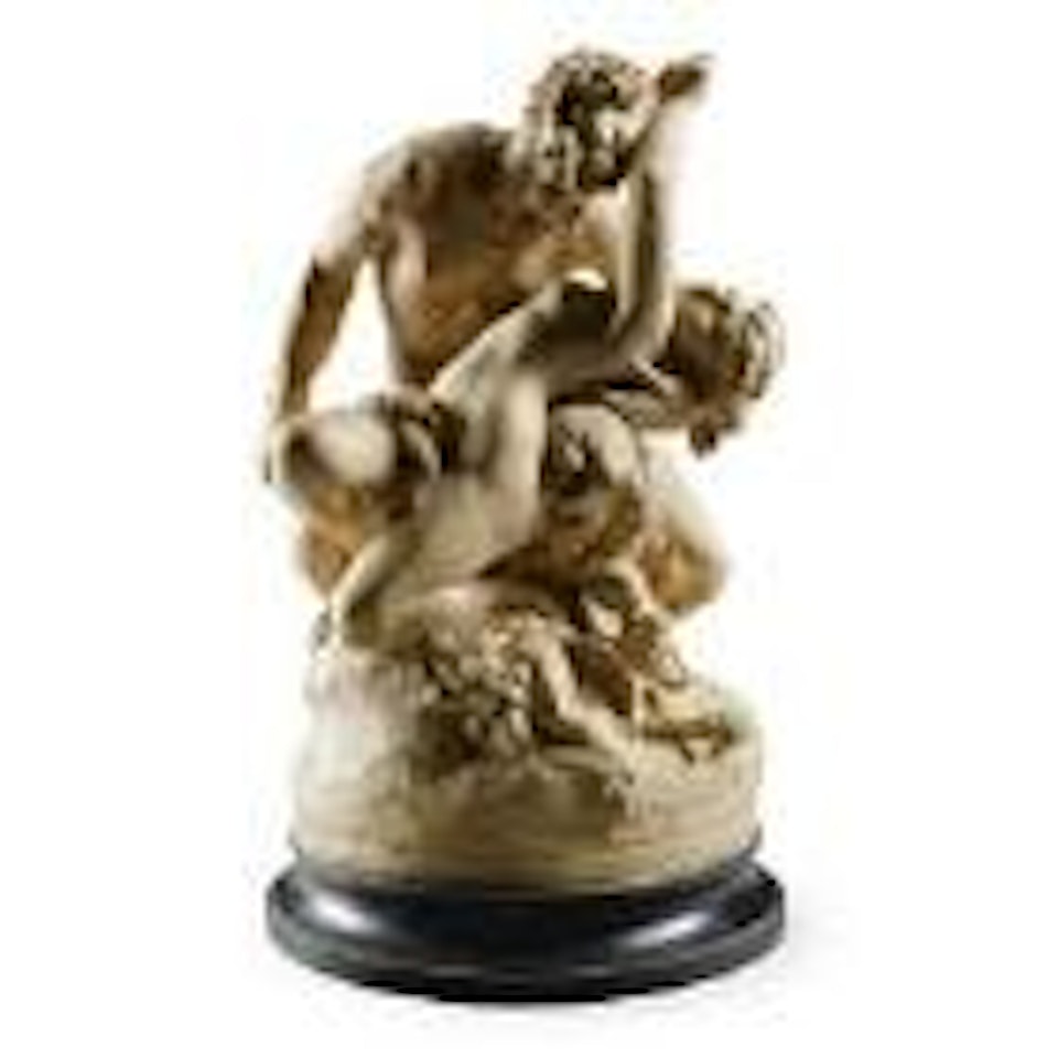 Bacchanale (A Group of Saytr and Bacchante) by Albert-Ernest Carrier-Belleuse