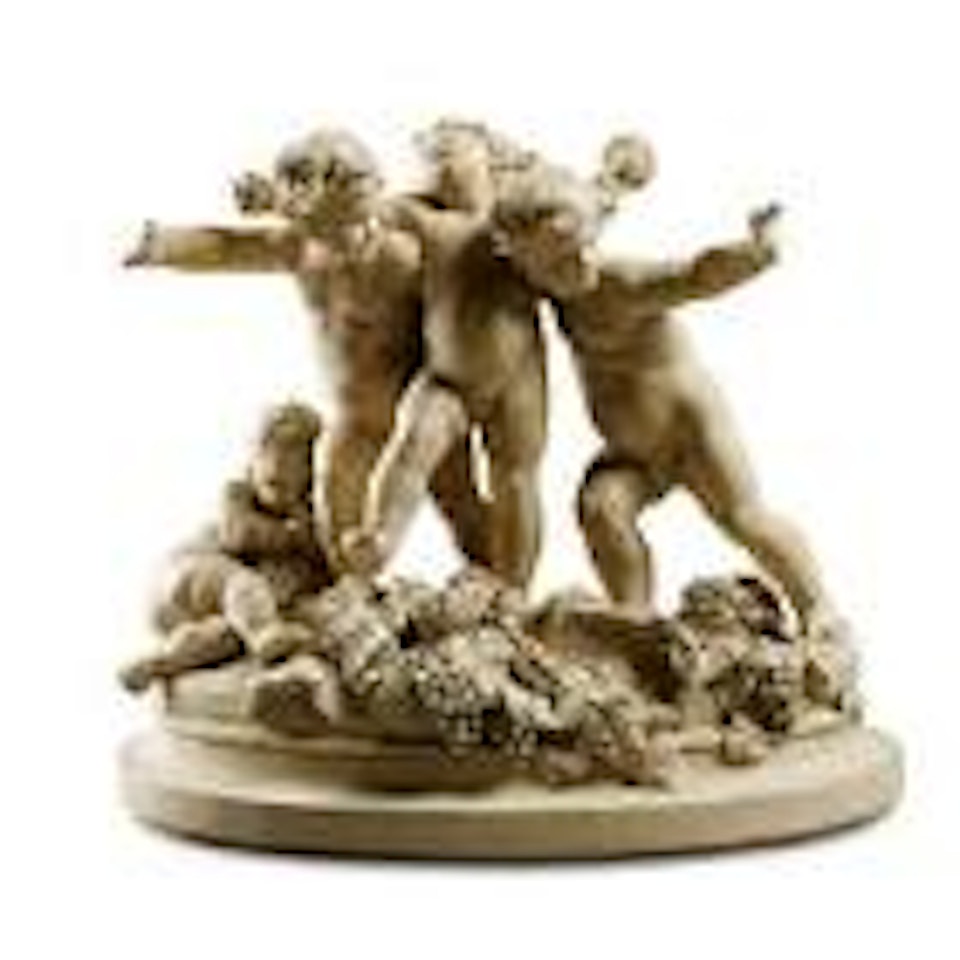 Bacchanale (A Group of Dancing Putti) by Albert-Ernest Carrier-Belleuse