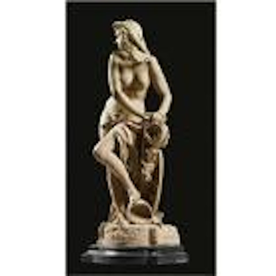 Amazone Captive (A standing figure of a captive Amazon) by Albert-Ernest Carrier-Belleuse