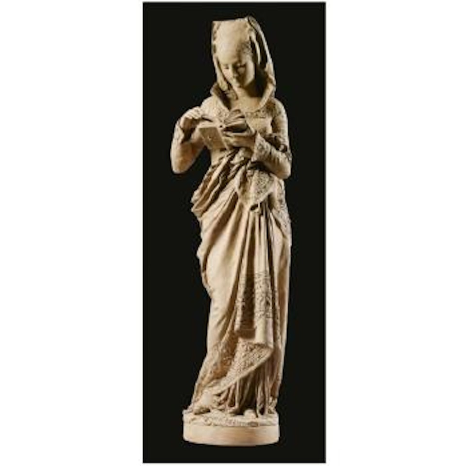 La Liseuse (A figure of a woman reading) by Albert-Ernest Carrier-Belleuse