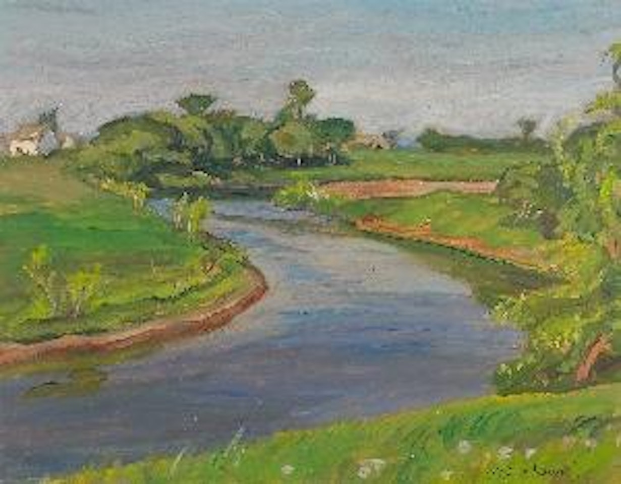 Yamaska River at St. Cesaire, Que., June 1963 by Alexander Young Jackson