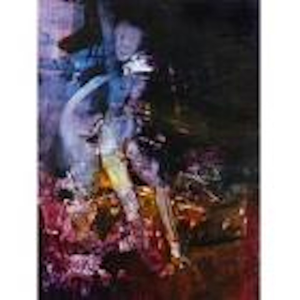 Leda and the swan by Sidney Nolan