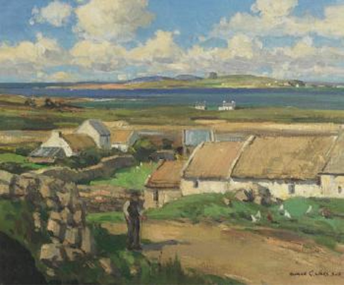 Bloody foreland homesteads, Co. Donegal by Maurice Canning Wilks