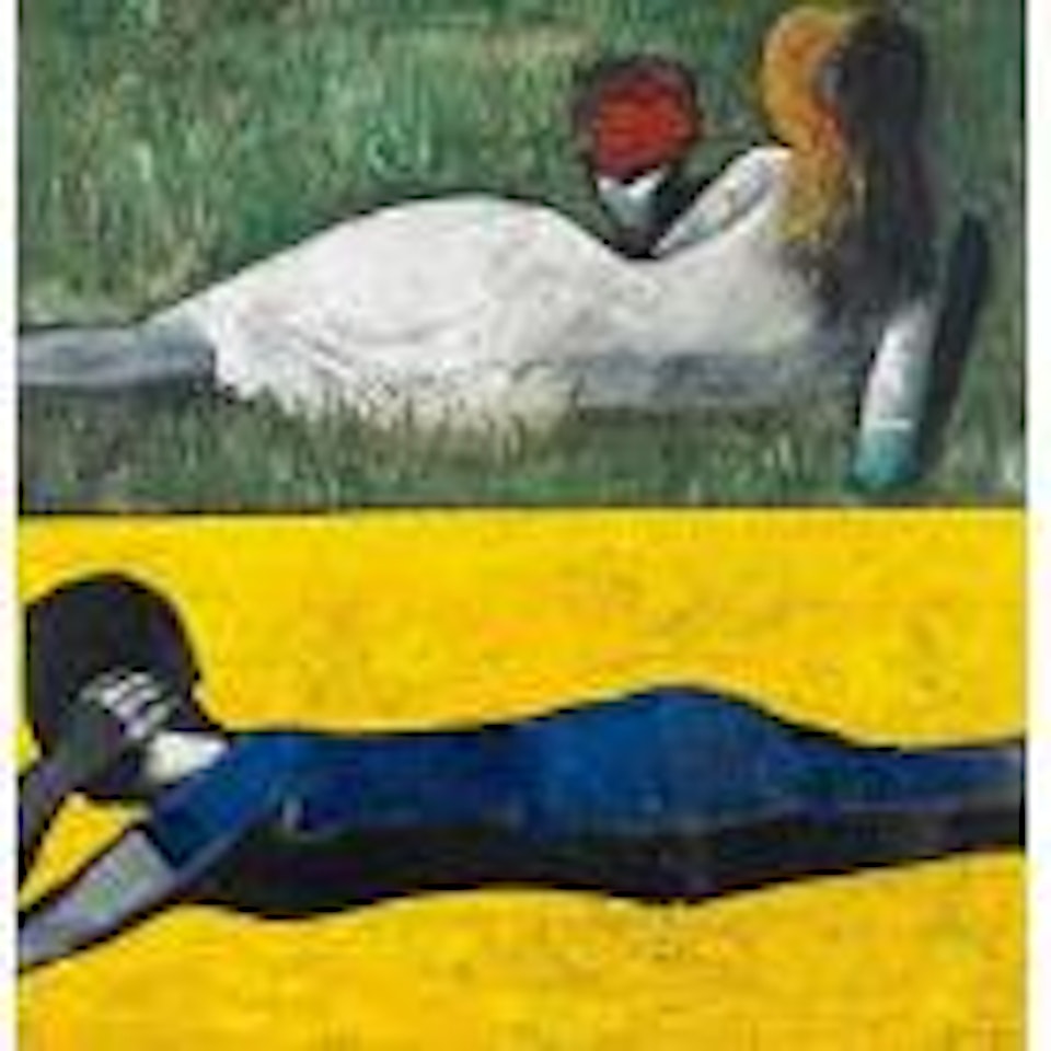 Double image IV by Charles Blackman