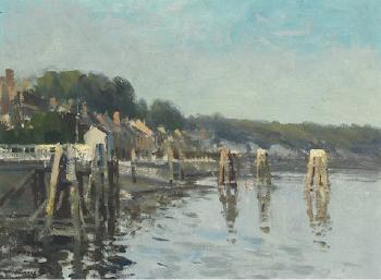 The Seine at Duclair by Edward Seago