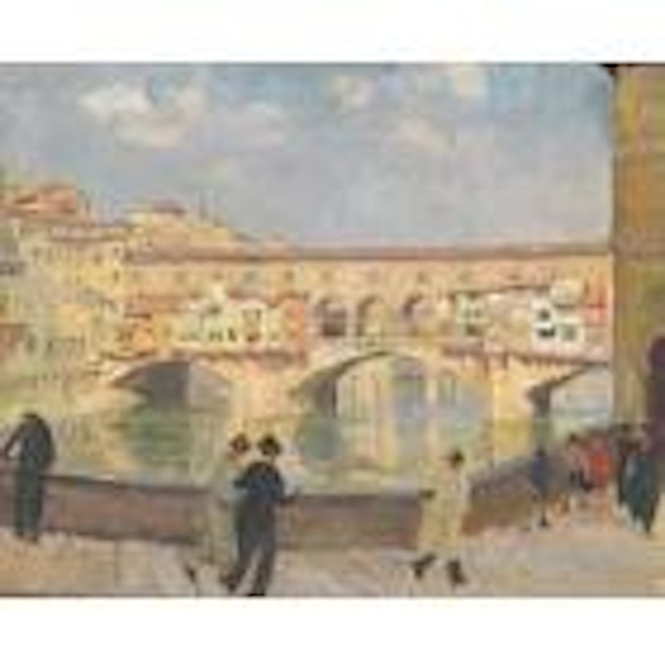 Ponte Vecchio, Florence by Ethel Carrick Fox
