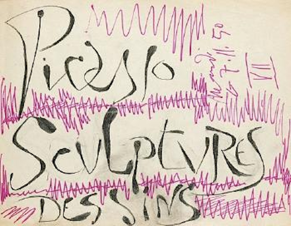 Essais de signatures by Pablo Picasso