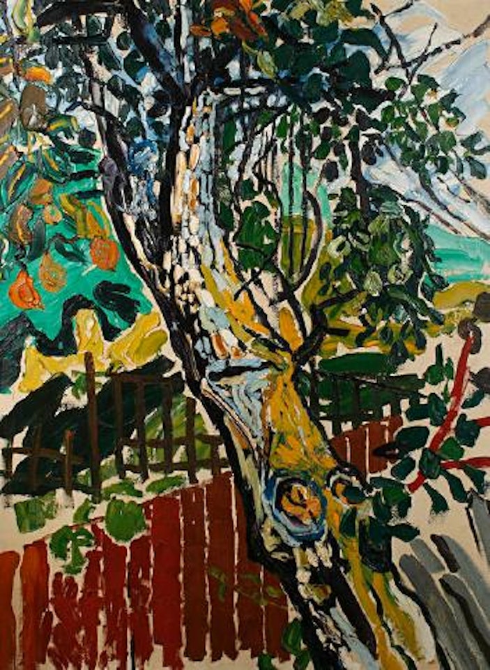 The pear tree by John Bratby