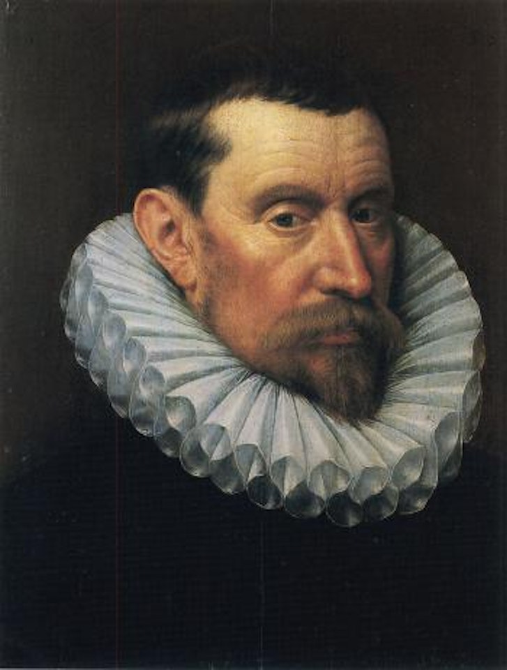 Bildnis eines Harrn mit weisser Halskrause by Adriaen Thomas Key