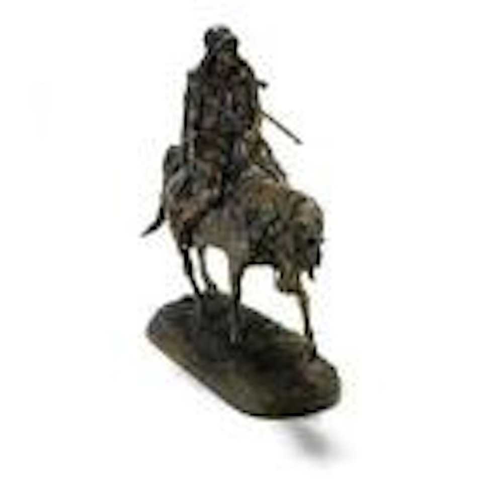 Asian horseman by Eugene Alexandrovic Lanceray
