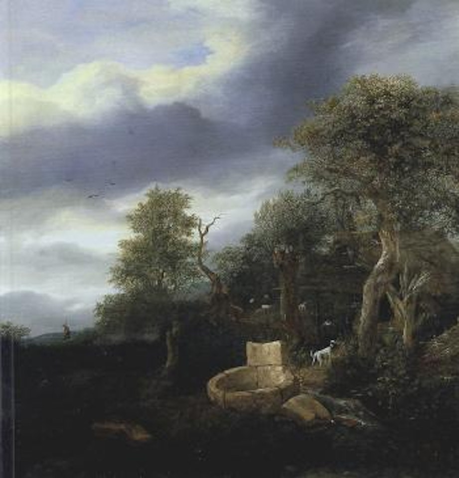 Landschaft mit Brunnen by Jacob Salomonsz. van Ruysdael
