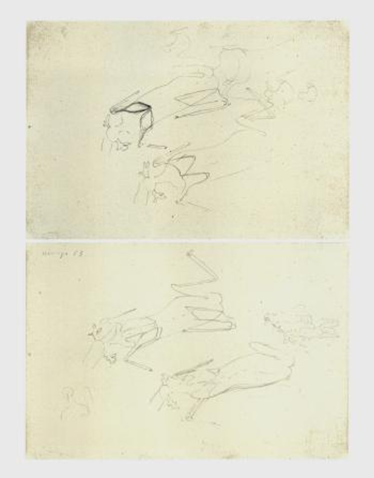Ohne Titel (Elche) by Joseph Beuys