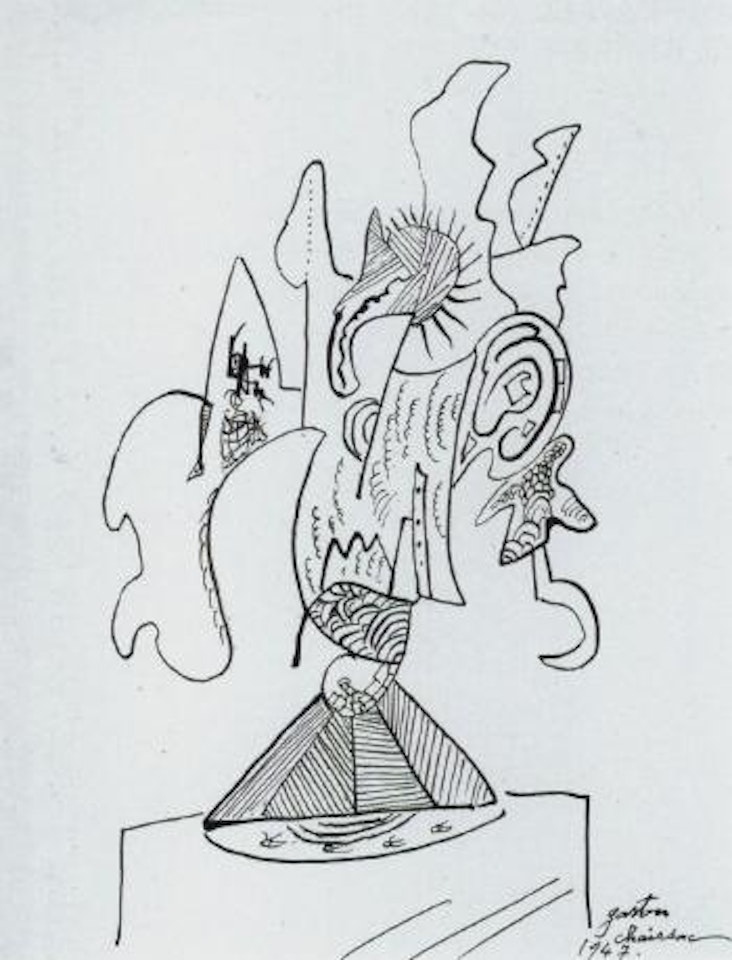 Ohne Titel by Gaston Chaissac