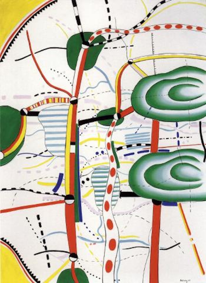 Komposition Nr. 26 (Otten 606) by Peter Bruning