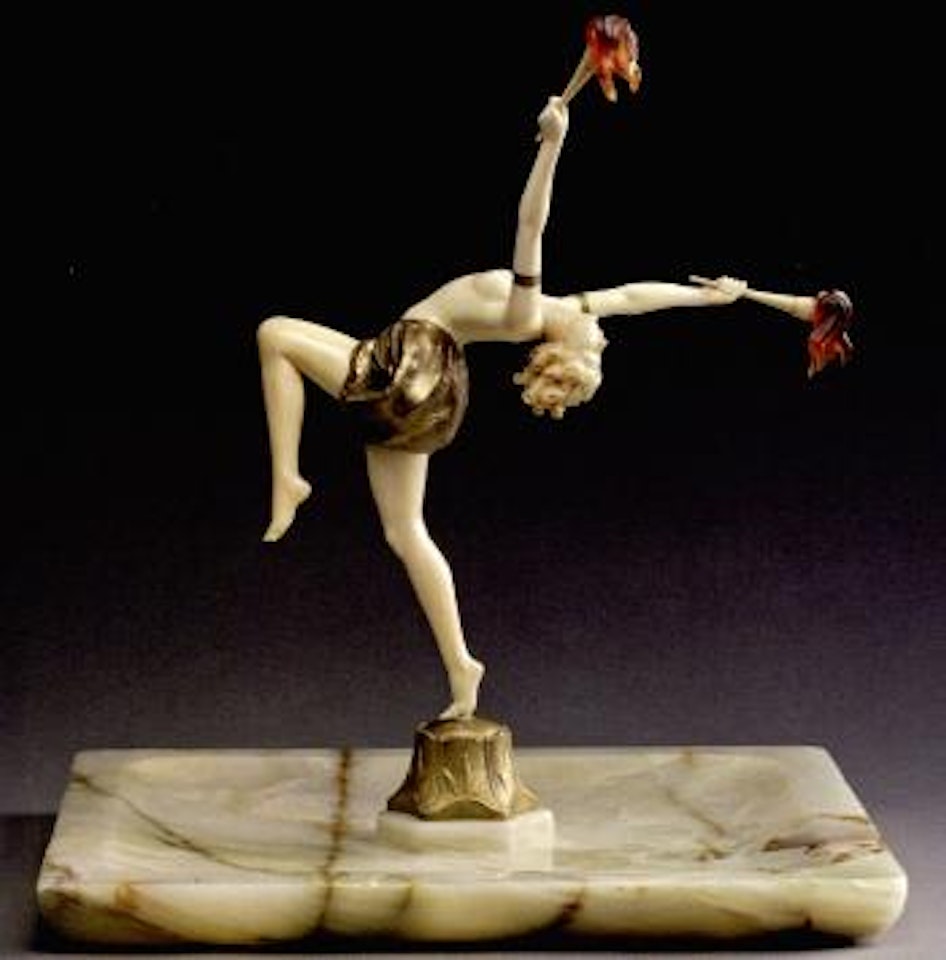 Torch dancer by Ferdinand Preiss