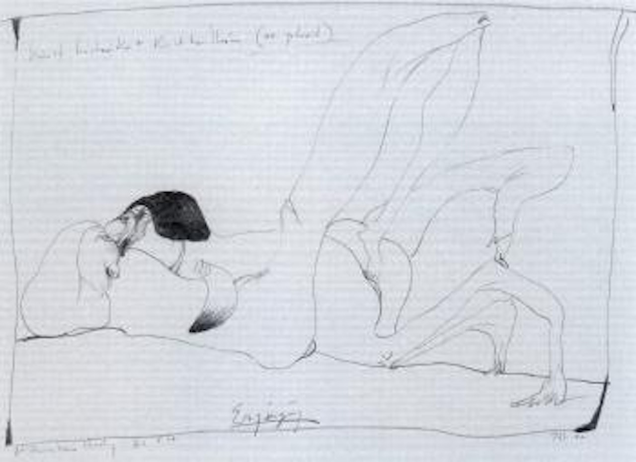 Ergänzung by Horst Janssen