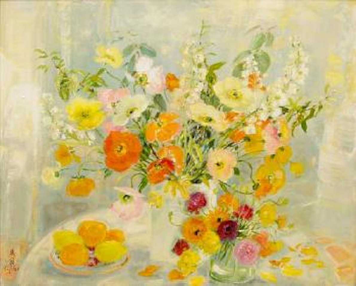Composition de fleurs by Le Pho