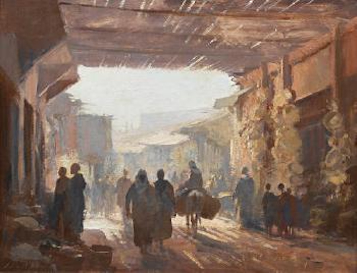 The Souk, Marrakech by Edward Seago