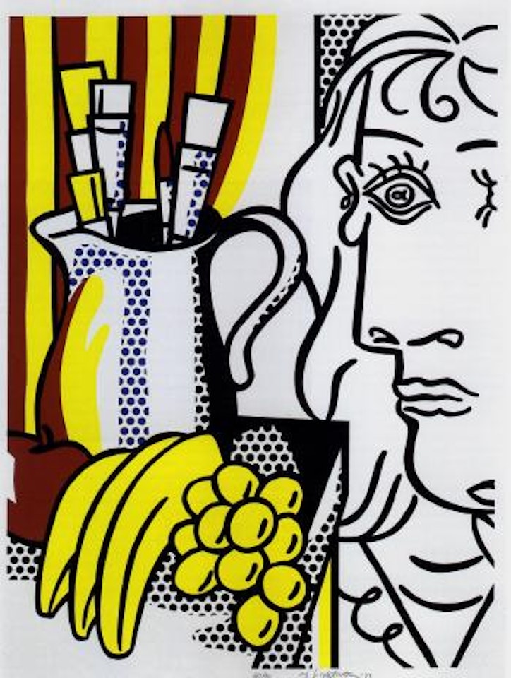 Still life with Picasso (Cortlett 127) by Roy Lichtenstein