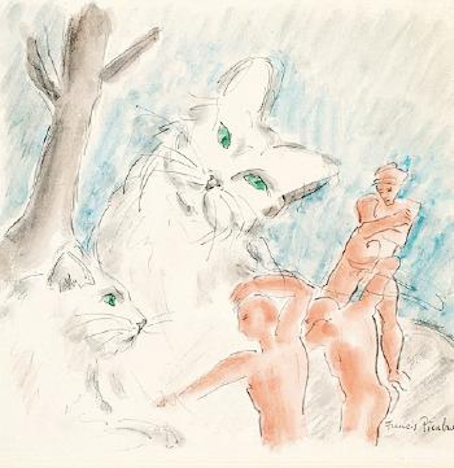 Chats et personnages by Francis Picabia